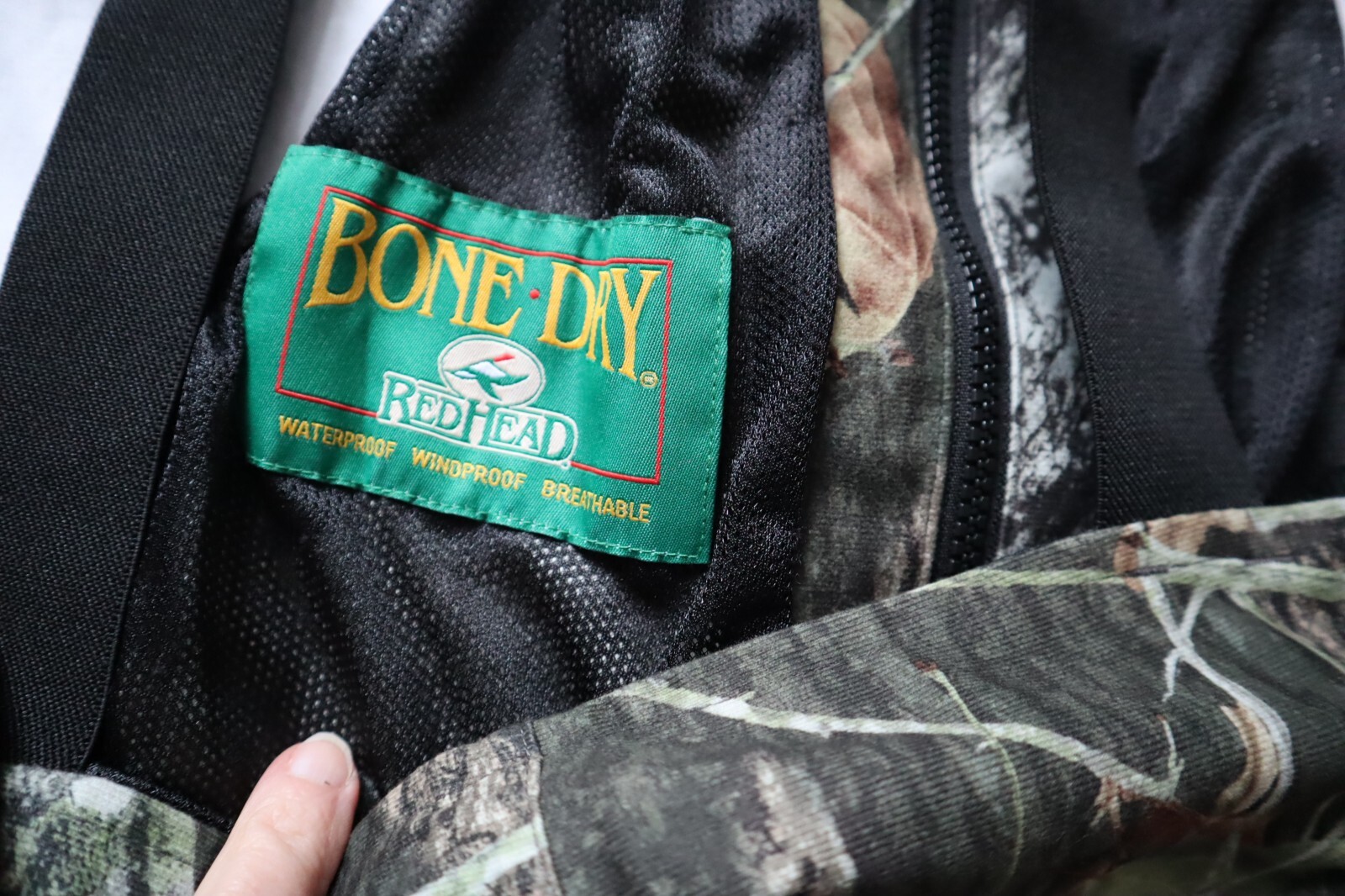 REDHEAD Squaltex Bone Dry Camouflage Water / Wind Proof Hunting Bibs XL