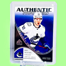 Vasily Podkolzin 2021-22 SP Game Used 03/04 Retro Rookies 😈666/999 Canucks