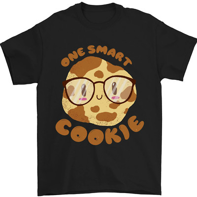 A Smart Cookie Funny Food Nerd Geek Science Mens T-Shirt 100% Cotton