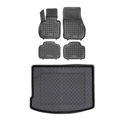 Rezaw-Plast Floor Mats for Mini Cooper Countryman F60 2017 2024 PE Cargo Mat