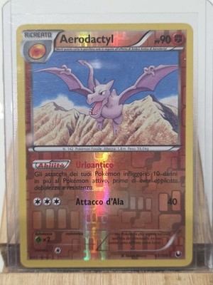 Pokemon - Aerodactyl 53/108 Reverse Holo Rare - Dark Explorers 2012 - ITA