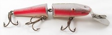Vintage Creek Chub Silver Scale Red Stripe Special Order Jointed Pikie 2600 DD