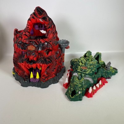 Mighty Max Spielset Konvolut x2 Storm Dragon Island & Skull Mountain Bluebird 90er