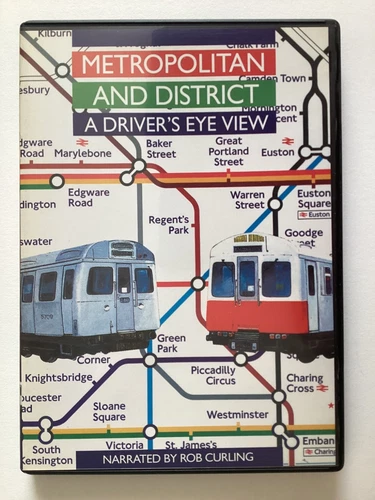 DVD Metropolitan  and District Drivers Eye View- Hammersmith to Whitechapel