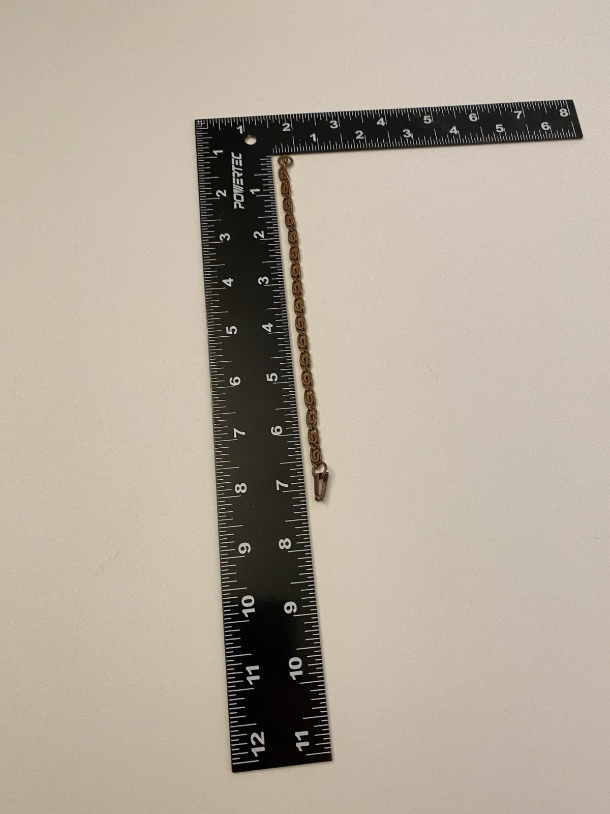 Solid Copper Bracelet S Link Chain - image 10