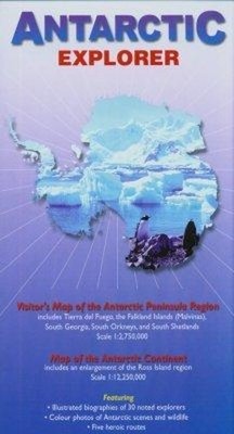 Nigel Sitwell Antarctic Explorer (Map) Ocean Explorer Maps