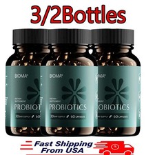 1-3 Pack BIOMA Probiotics Digestive Health Gut Support for Men Women 60Capsules
