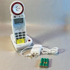Clarity XLC8HS White Amplified Phone Expansion Handset for XLC8 Loud Landline
