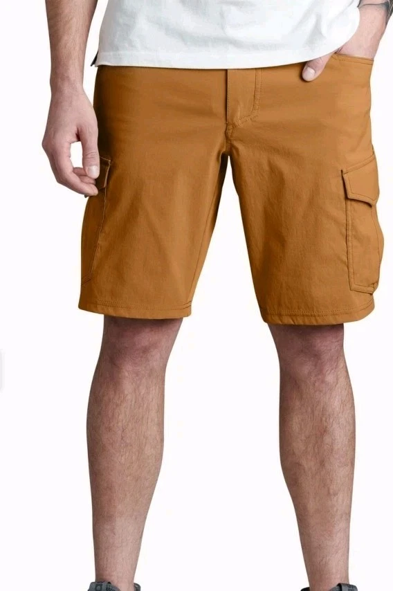 Kuhl Mens Renegade Cargo Shorts Teak Size 35"W x 10"L
Opens in a new window or tab