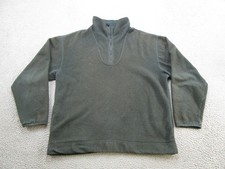 Vintage 90s Columbia Fleece 1/4 Zip Pullover Jacket Mens Size L USA Made Read