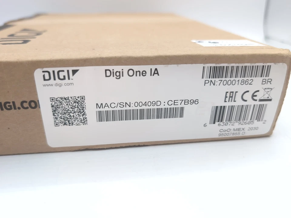Digi One IA 70001862 Device Server RS-232/422/485 - 10/100 *NO TARIFFS TO USA!* - Image 2 of 4