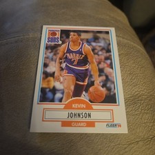 Kevin Johnson 1990-91 Fleer #149 Phoenix Suns 🏀 Basketball Card