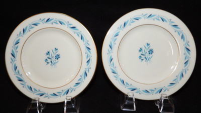 LOT of TWO Vintage Lenox BlueRidge P316 Bread Plates 6 1/4  Made in USA