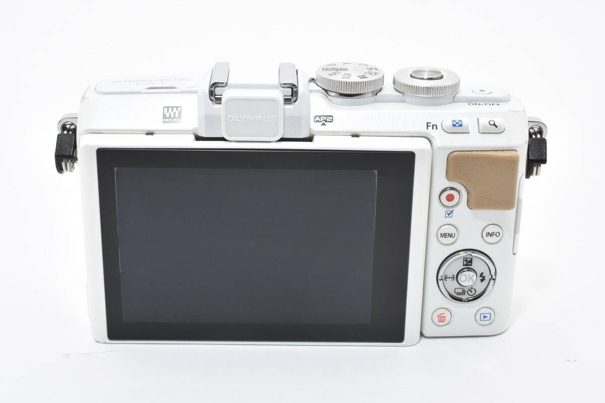 Olympus Pen Lite E-PL7 White Mirrorless Digital Camera Body | eBay