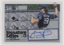 2019 Panini Donruss Optic Signature Series Chris Paddack Rookie Auto RC 01xd