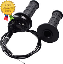 7/8" 22Mm Twist Throttle Accelerator Handle Grips and 36 Inches Cable Set for