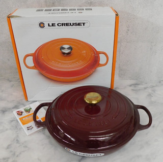 Le Creuset Signature Cast Iron 3.5 Quart Braiser in Rhone