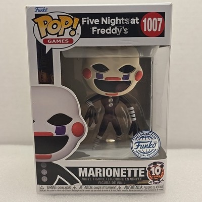 Funko Pop! Games Five Nights at Freddy's Marionette #1007 Special Edition 10th  