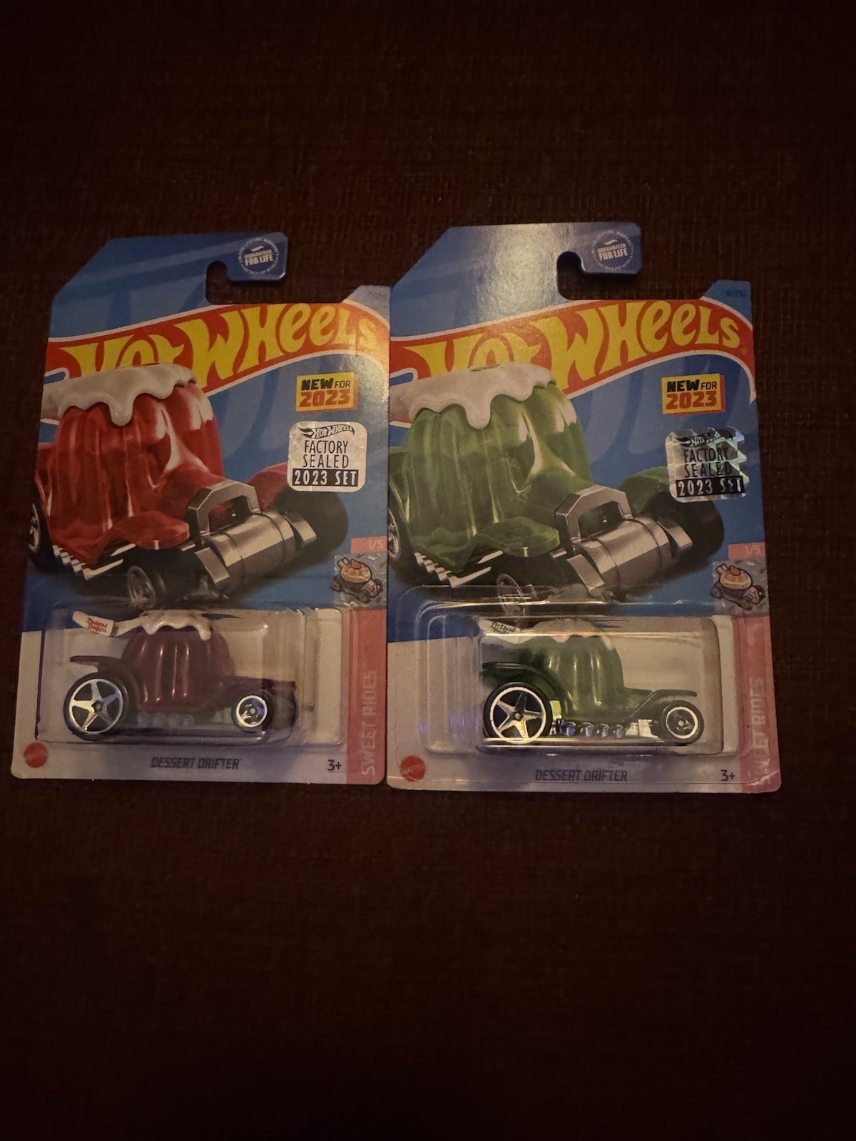 2023 Hot Wheels Factory Sealed Dessert Drifter Lot Of 2