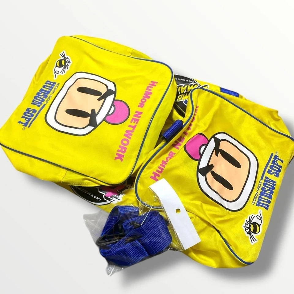 RARE SUPER BOMBERMAN 4 HUDSON SUPER FAMICOM SFC ORIGINAL JAPAN SPORTS BAG -F/S - Image 2 of 4