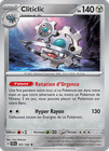 Carte Pokémon Cliticlic 101/142 Holographique Couronne Stellaire