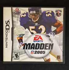 EA Sports Madden NFL 2005 Nintendo DS 2004 NTSC-U/C E Manual Included