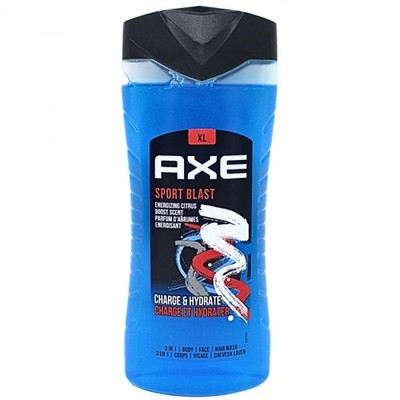 14,56 /L - 6er Pack Axe Duschgel XL 3in1 - Sport Blast - 400ml