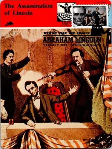 Dr Jim Stamps Maximum Card Abraham Lincoln 42 Fdc