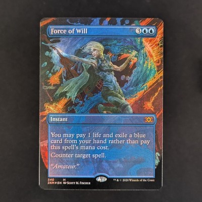 MTG \>> Force of Will (NM) // Double Masters: Extras - 341 Trading - Magic