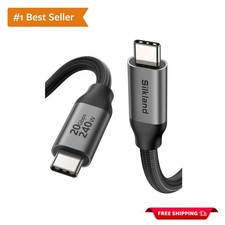 USB 4 Thunderbolt 4 Cable 16.5FT - Fast 20Gbps Transfer 240W Power Delivery