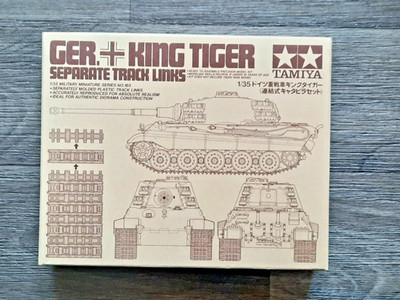 Tamiya - 35165 - 1:35 - King Tiger Separate Track Links / Einzelkettenglieder -a