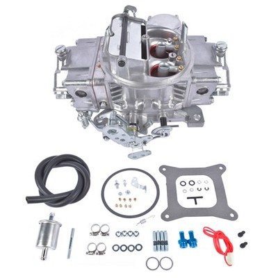 Carburetor 4-Barrel Square Bore 600 CFM Electric Choke Aluminum For Holley 0-80