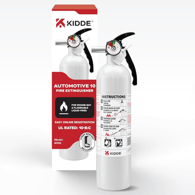 Kidde Auto 10 Fire Extinguisher for Cars and Trucks, 10-B:C, M10G | Motor Vehicl