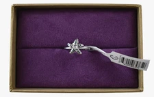 New CHARRIOL Geneve STAR OF THE SEA Stainless Silver-Tone Ring US-5.25 EUR-50