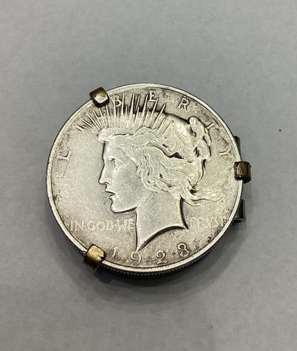 1923 Liberty Silver Dollar Money Clip Holder United States