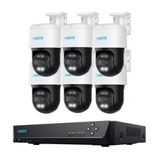 Reolink 8MP Dual-Lens PoE Security Camera System 16CH 4TB NVR with TrackMix PoE