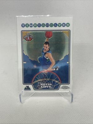 KEVIN LOVE ROOKIE CARD 2008 Topps Chrome Basketball RC TIMBERWOLVES
