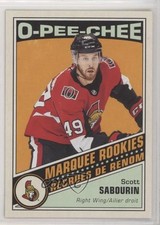 2019-20 Upper Deck O-Pee-Chee Update Retro Blank Back Scott Sabourin #641 2u9