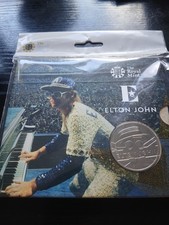 Royal Mint 2020 Music Legends "Elton John: Dodgers Stadium" BUNC &pound;5 Coin