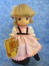 Precious Moments Doll - Children of The World - Sweden "Gretel" 1994 with Tags