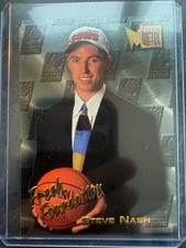 1996-97 Fleer Metal - Fresh Foundation Steve Nash #138 (Rookie Card) BV $8. rookie card picture