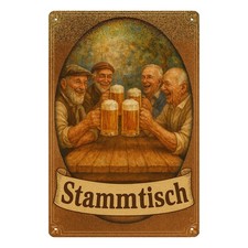 Targa in latta da uomo birra | 20 x 30 cm | insegna decorativa insegna in met...