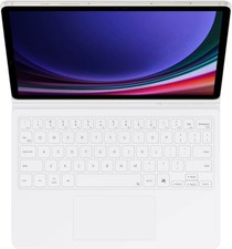 Samsung - Galaxy Tab S9 / S9 FE / S10 FE Book Cover Keyboard - White
