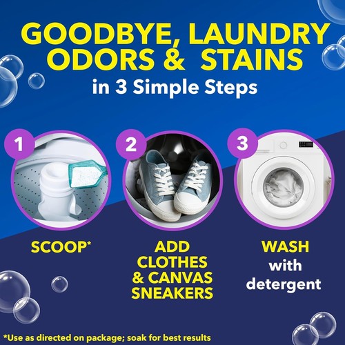 Oxiclean Laundry Odor Blasters Versatile Odor & Stain Remover Powder - 5lb. - Picture 6 of 10