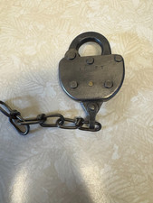 Adlake Vintage Railroad Traction Lock (Indiana,Columbus & Eastern Traction)