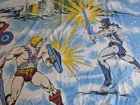 Vtg Masters Of The Universe Motu Fitted Sheet 1983 He-Man Skeletor Greyskull