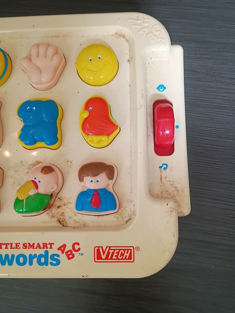 Vintage VTech Talking Little Smart First Words ABC Baby Toy