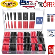 Versatile 400PCS Heat Shrink Tubing Kit - Fast & Durable Electrical Solutions