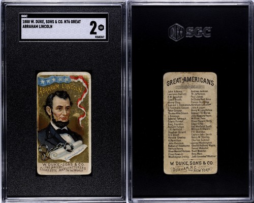 1888 N76 Duke #31 Abraham Lincoln