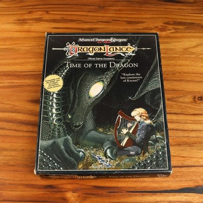   Dragonlance   Time of the Dragon   AD&D 2nd Edition   TSR 1989   Vollständig